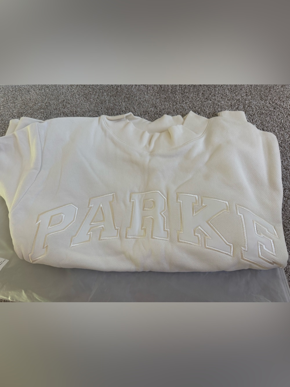 Bridal Parke mock neck